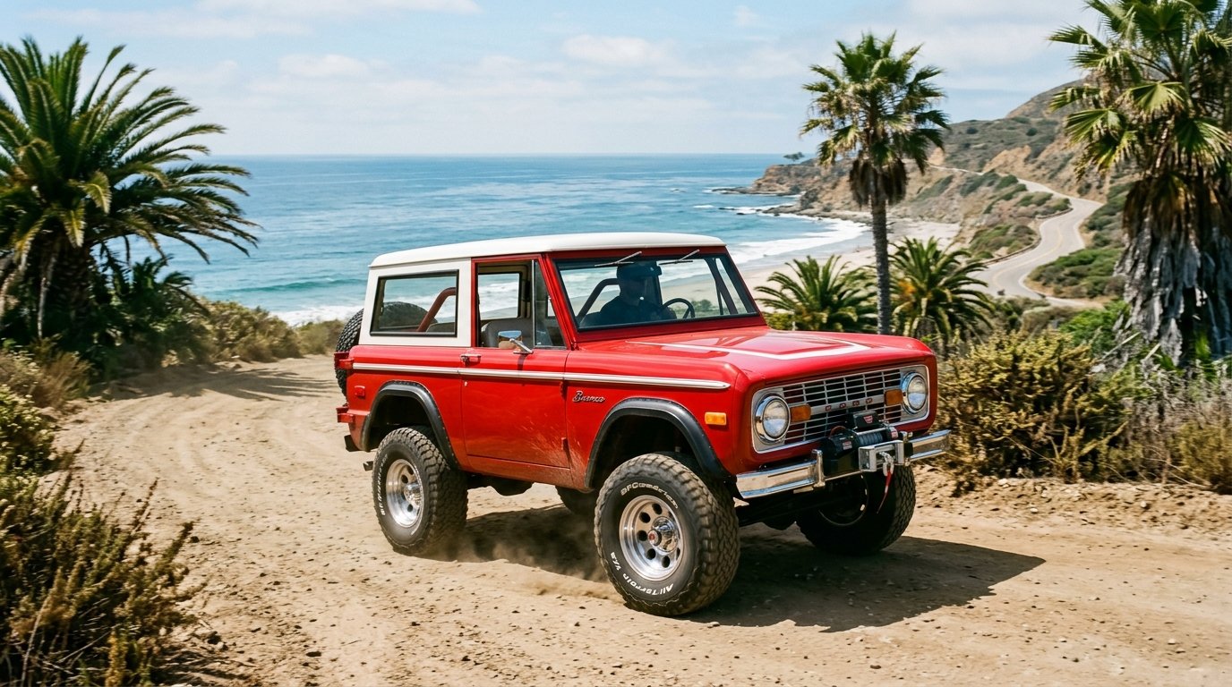 Classic 1970s Ford Bronco